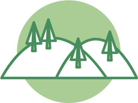 With Rolling Foothills Located Along The Front Ranges - Icon (671x486)