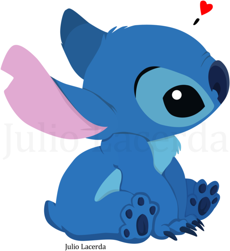 Stitch By Julio-lacerda - Stitch Png (900x1009)