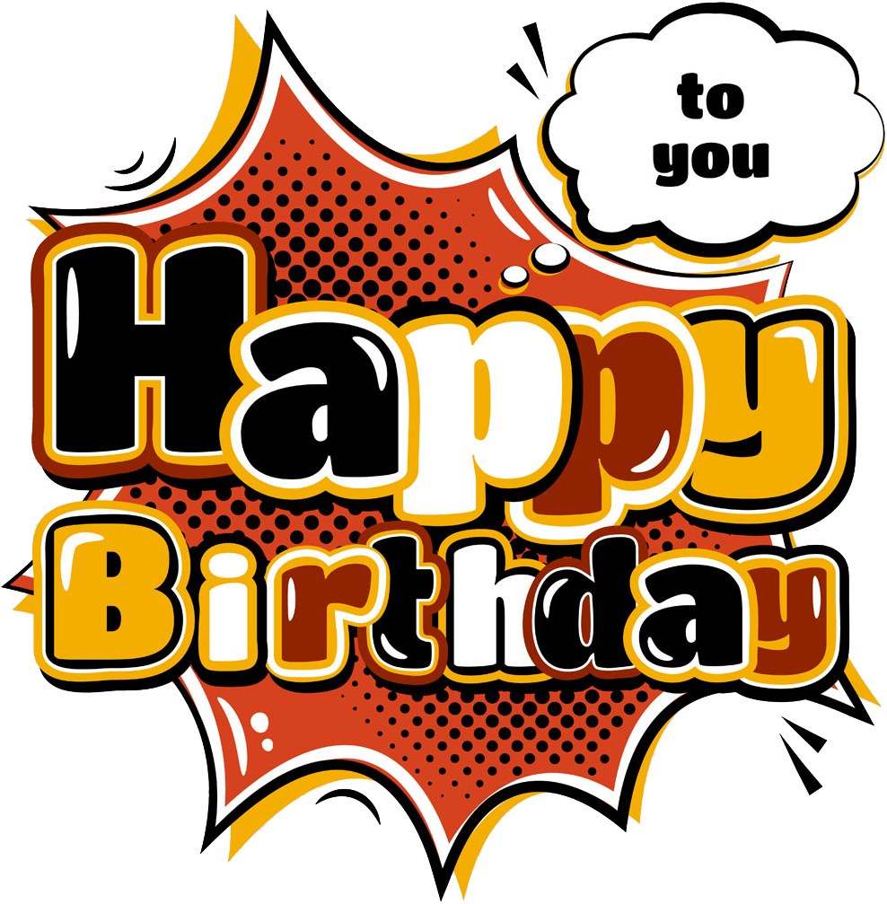 Birthday Cake Cartoon Greeting Card - Happy Birthday Design Cartoon (1024x1024)