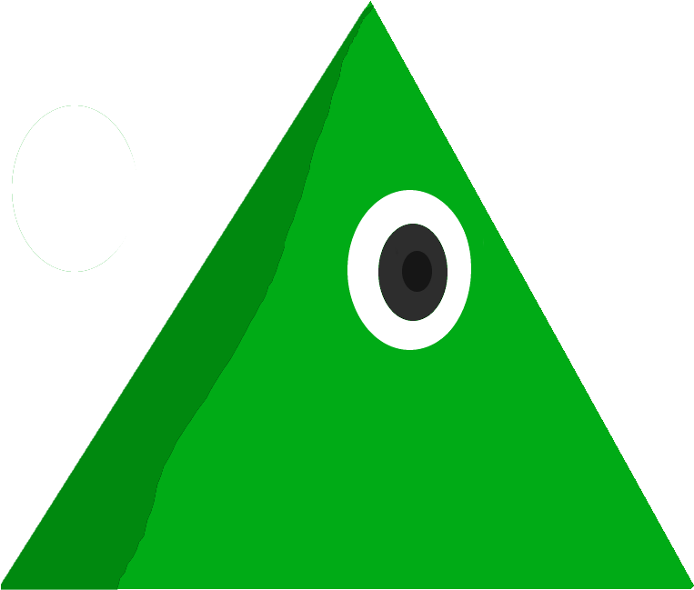 Springtrapfredbear 1 3 Custom Illuminati Triangle By - Pixel Illuminati Png (800x800)