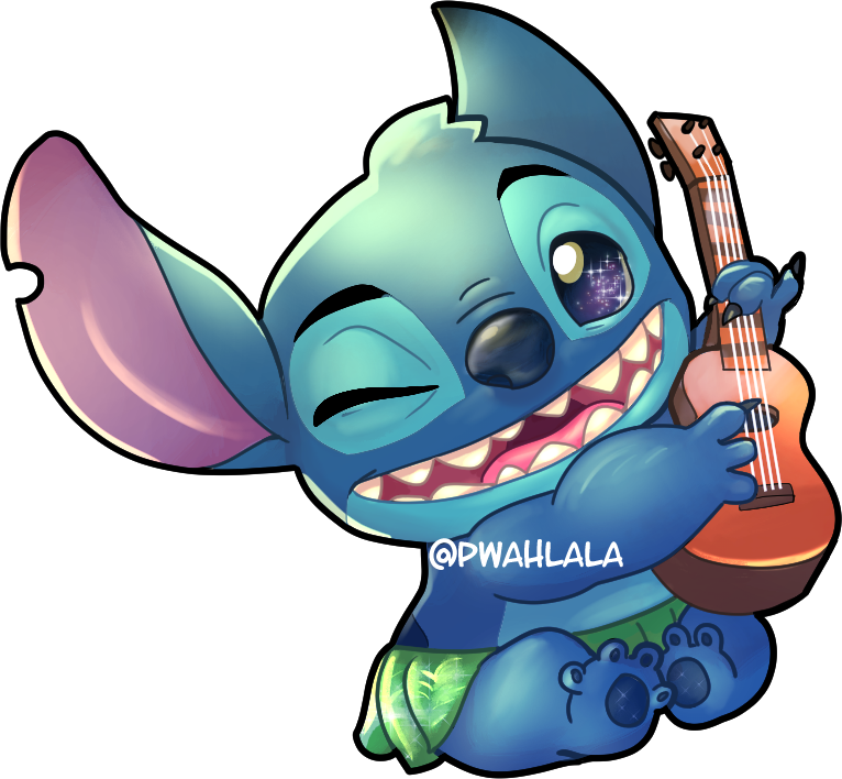 Stitch Sticker By Pwahlala - Comics (766x708)