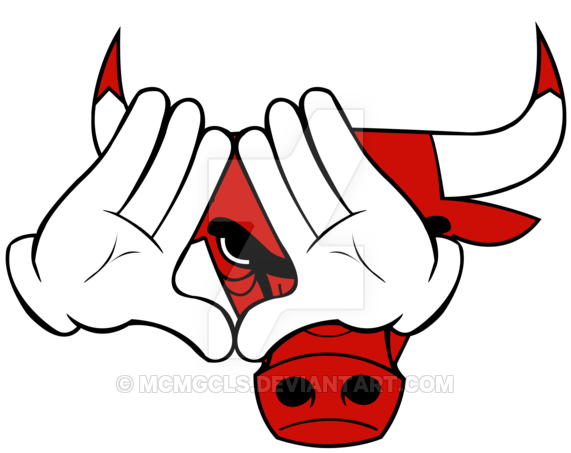 Bulls Illuminati By Mcmgcls - Chicago Bulls Logo 2017 (600x467)