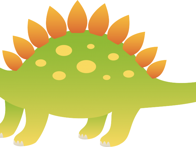 Dinosaurs Clipart Stegosaurus - Baby Stegosaurus Clip Arts (640x480)
