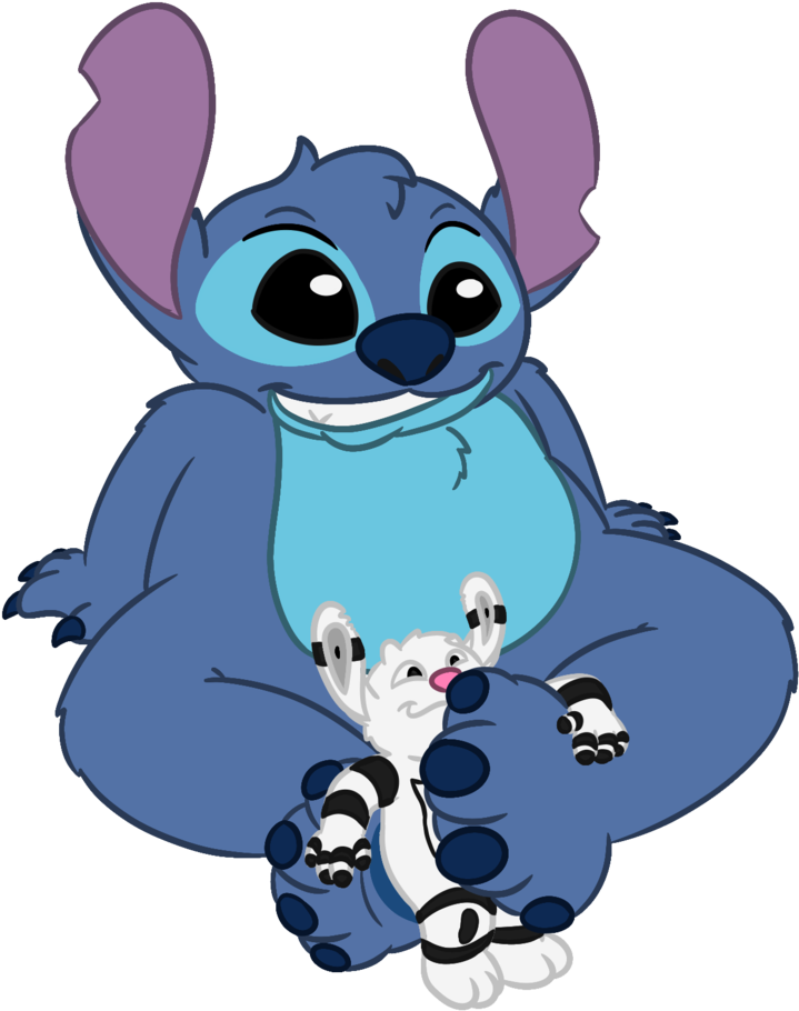 Inbetween Stitch's Paws By Boutin2009 - Stitch (820x973)