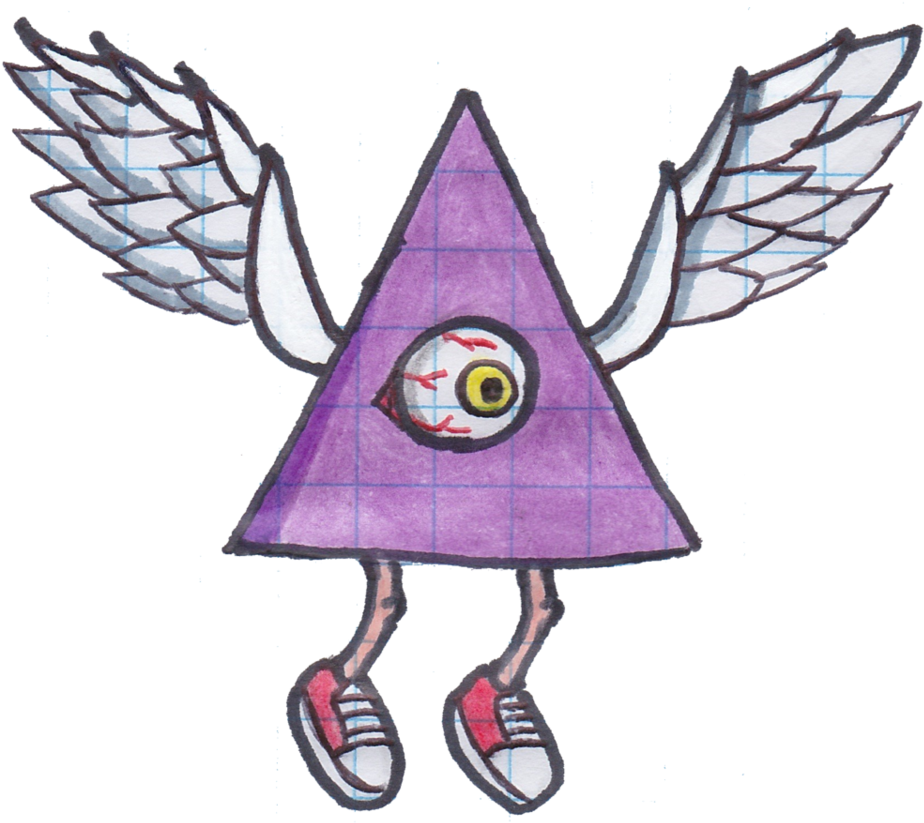 28 Collection Of Cool Illuminati Drawings - Illuminati Art Png (961x832)