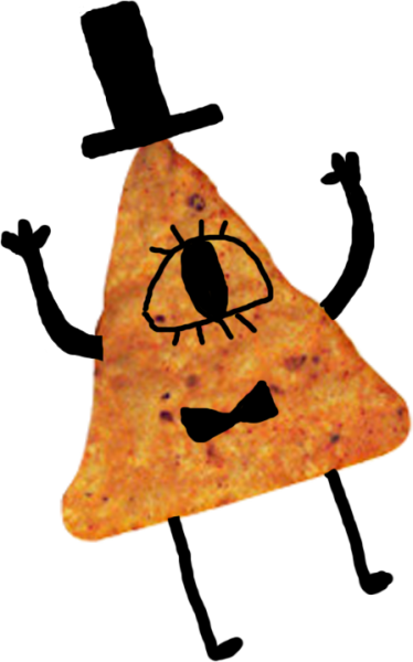 Illuminati Dorito - Doritos Png (374x600)