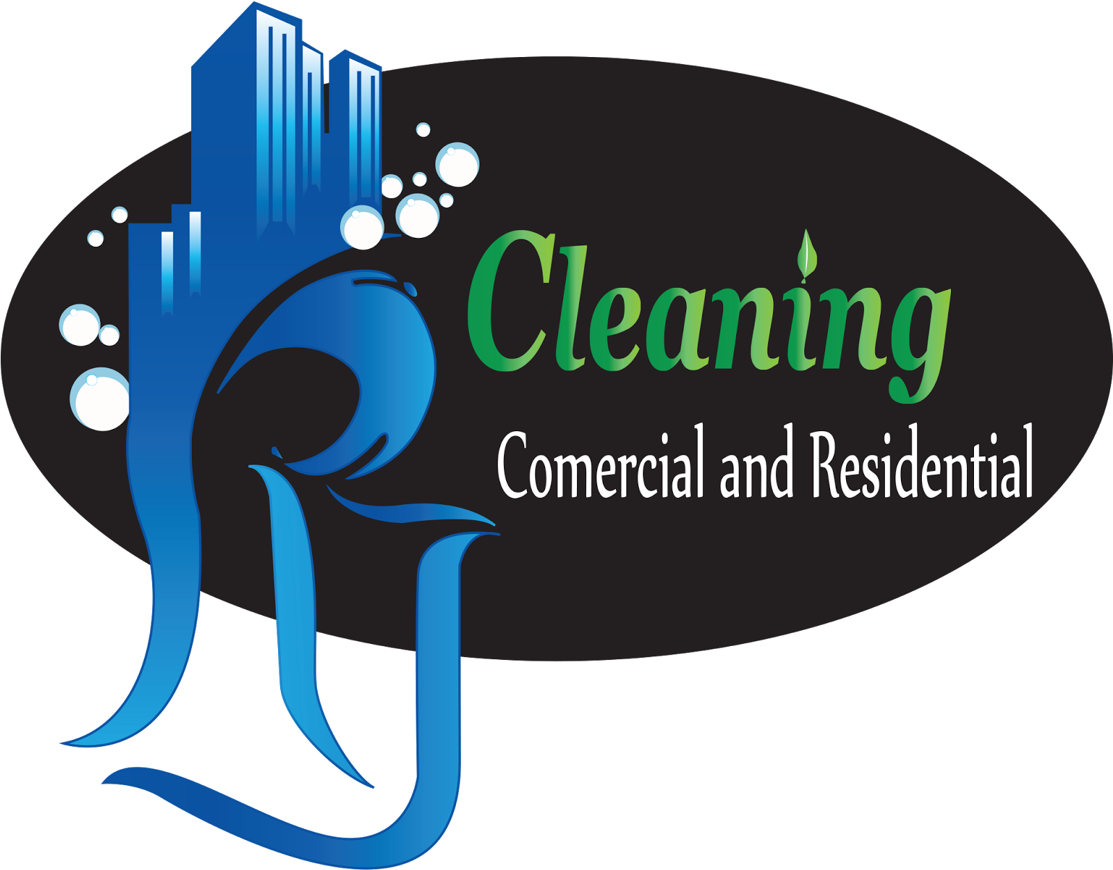 Rj Cleaning Services - Graphic Design (1600x1446)