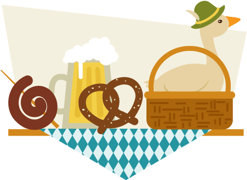 How To Create A Still Life Illustration Of German Food - Create Food In Illustrator (600x400)