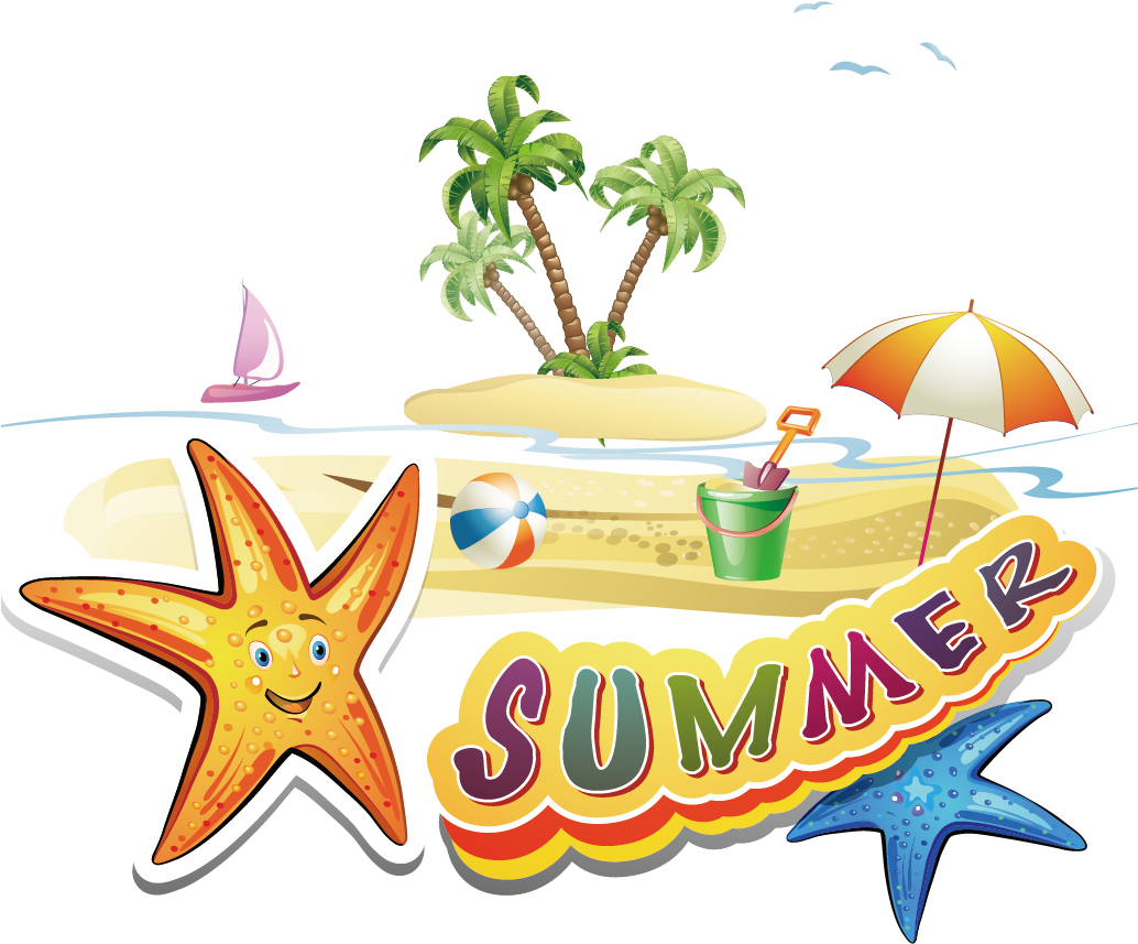 Beach Cartoon Clip Art - Beach Cartoon Clip Art (1181x1181)