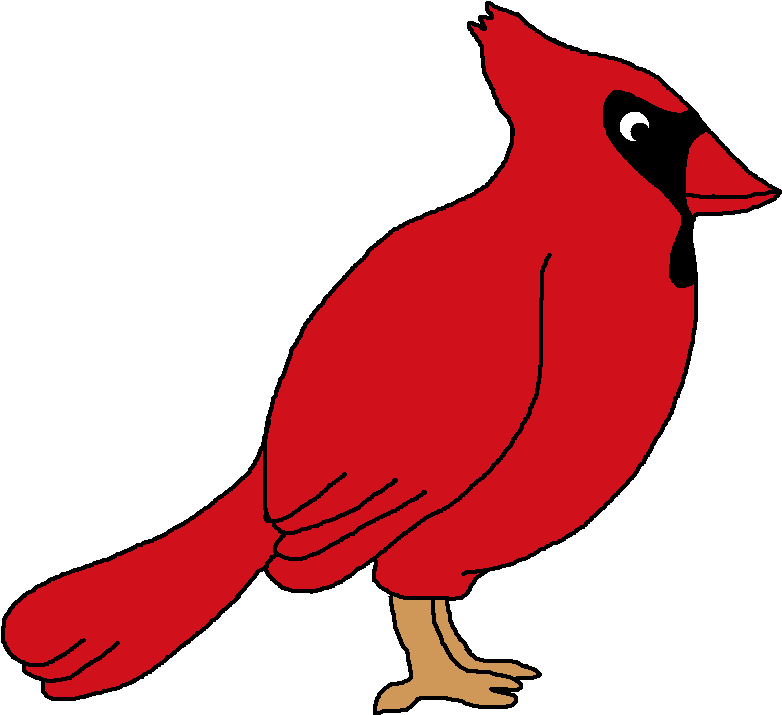 Cardinal Bird Clip Art Clipart Best Kofjoa Clipart - Red Cardinal Clip Art (789x730)
