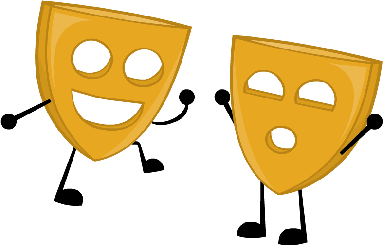 Theater Masks - Mask (796x515)