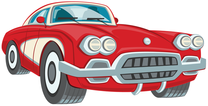 Appealing Vintage Car Clipart 61 For School Clipart - Classic Cars Clip Art (800x410)