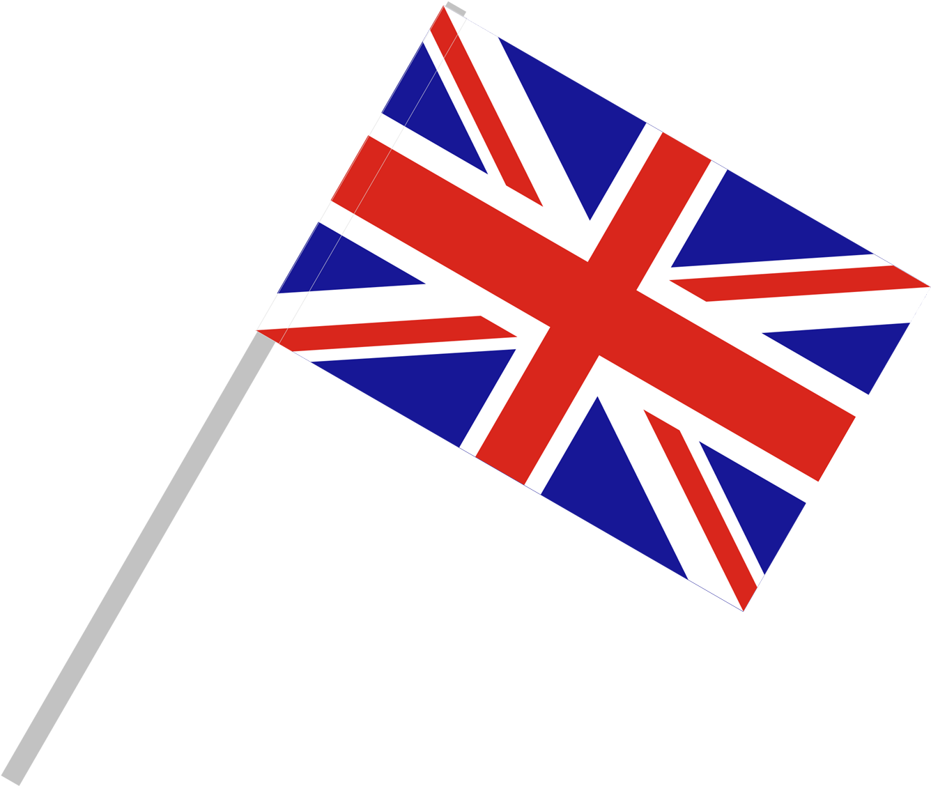 Happy England Flag Colors Best Coloring Pages - Uk And Australia Flag (1772x1181)