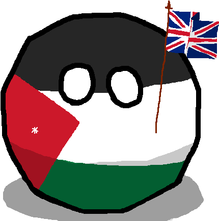 Jordan Forced To Wave Uk Flag - Kingdom Of Hungaryball (500x500)