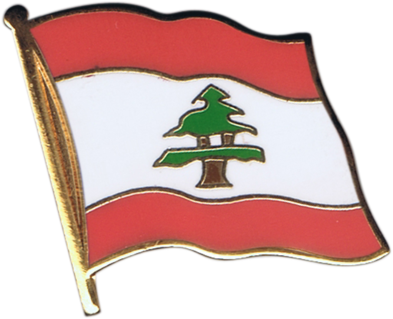 Lebanon Flag Pin, Badge - Philippines Flags (1500x1197)