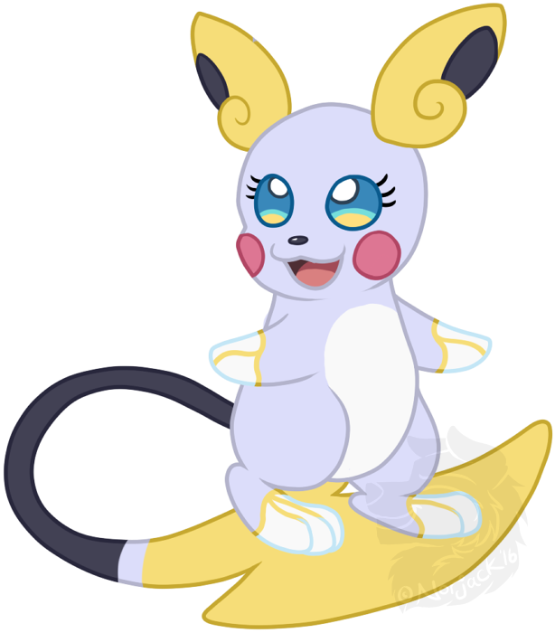 [oc] Estelle The Alolan Raichu By Lycanark - Raichu (614x700)