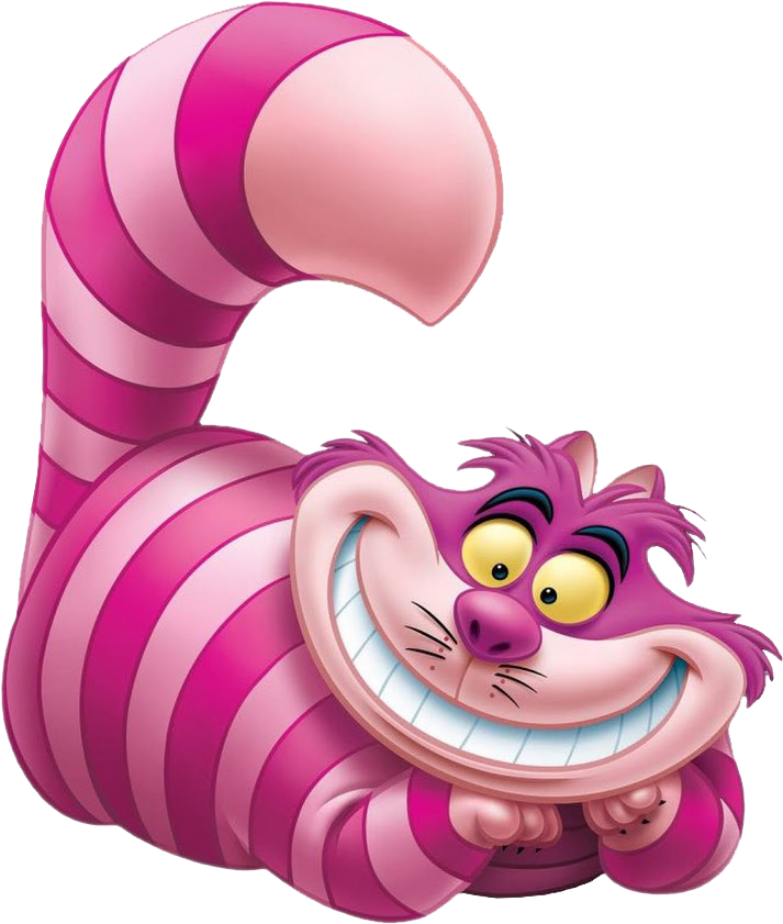 Alice In Wonderland Clipart - Alice In Wonderland Cat (900x900)