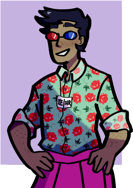 This Was Rlly Fun To Draw - Cartoon (540x630)