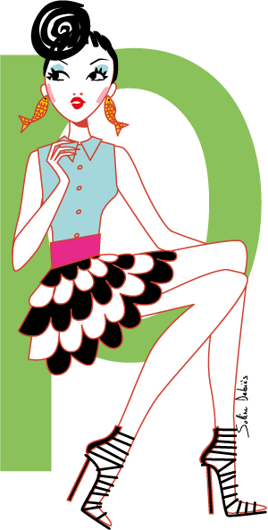 Have A Look At My Illustrator Works For Magazine Here - Pisces (300x593)