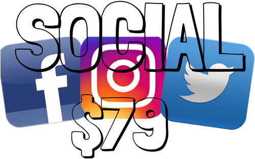 Let Us Handle Your Social Media Accounts, For A Great - Instagram Facebook Twitter Icons (500x500)