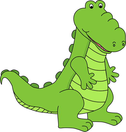 Alligator Holding An Equal Sign Clip Art - My Cute Graphics Alligator (524x550)