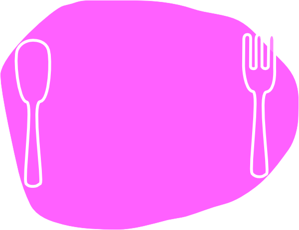 Dinner Plate Clip Art At Clker - Clip Art (600x463)