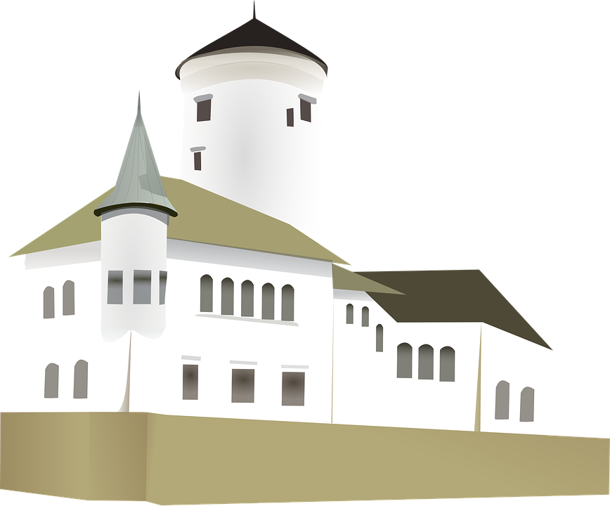 Free Vector Graphic - Monastery Clipart (868x720)