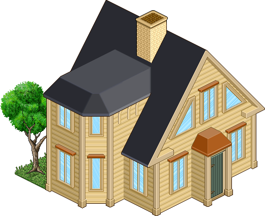 House Number 1 By Teezkut - House (521x424)