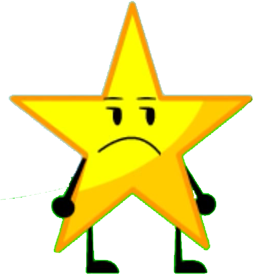 More From My Site - Inanimate Fight Out Star (525x588)