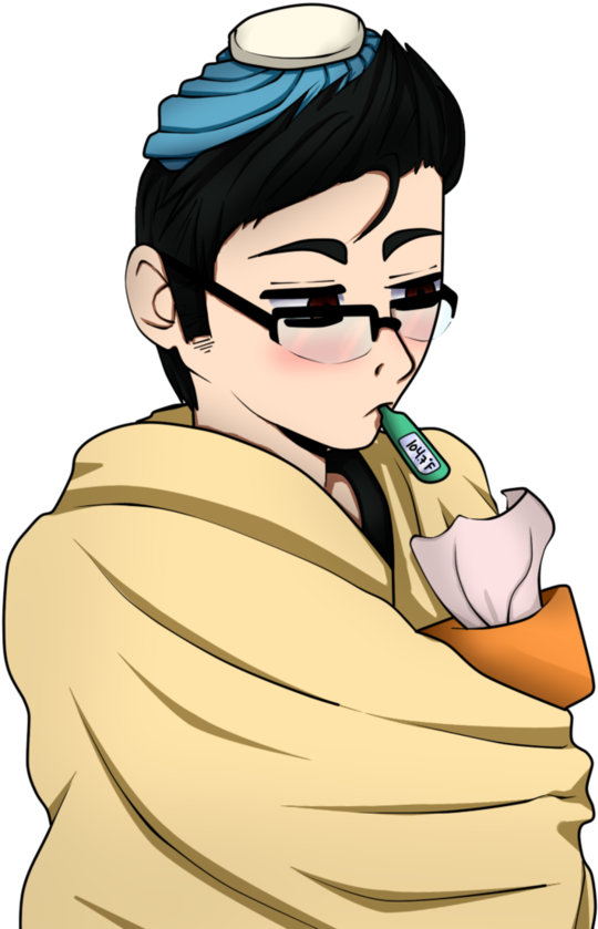 Markiplier Is Sick By 1haku7 - Sick Markiplier Fan Art (779x1025)