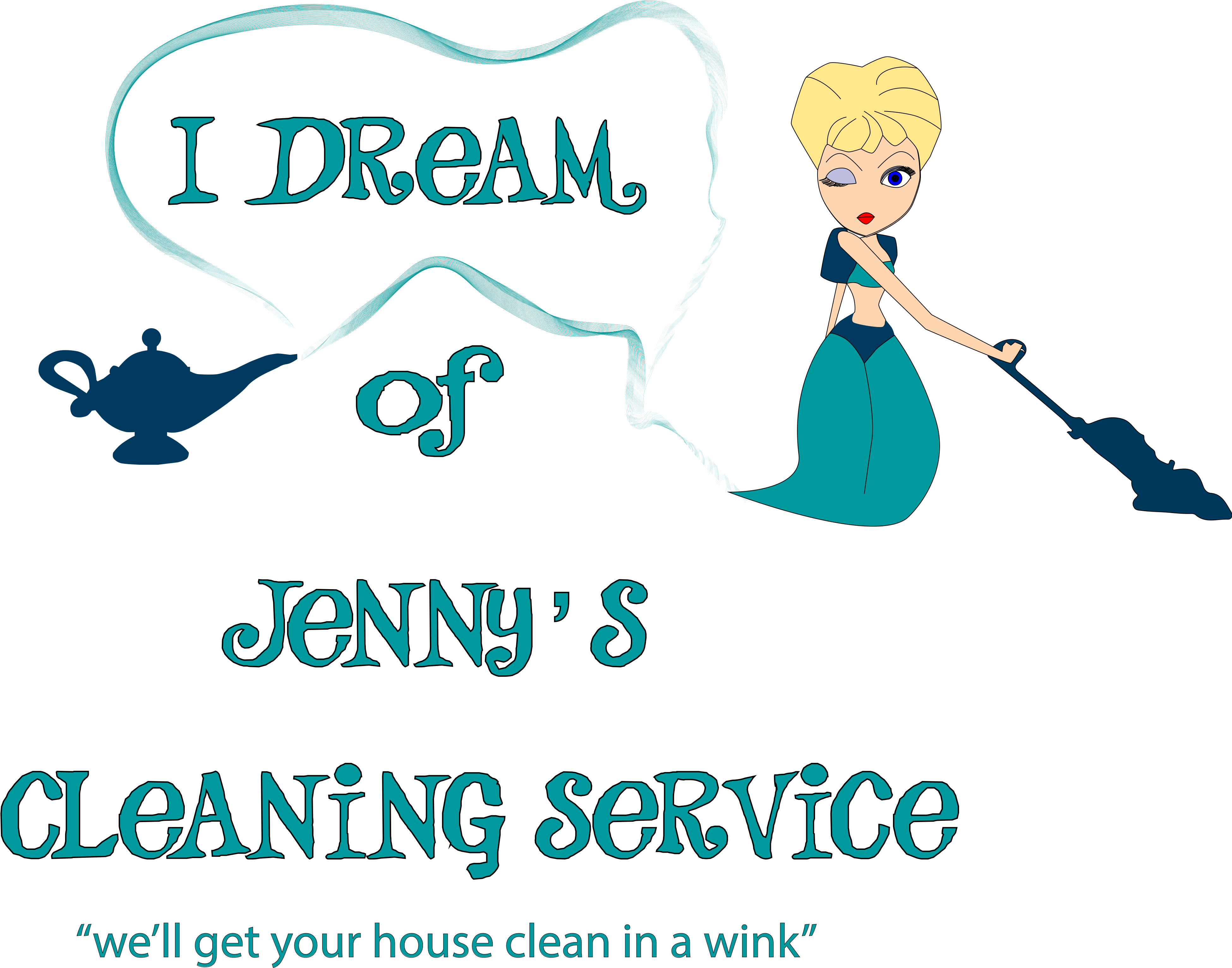 I Dream Of Jenny's Cleaning Services - Dream Of Jeannie (3993x3094)