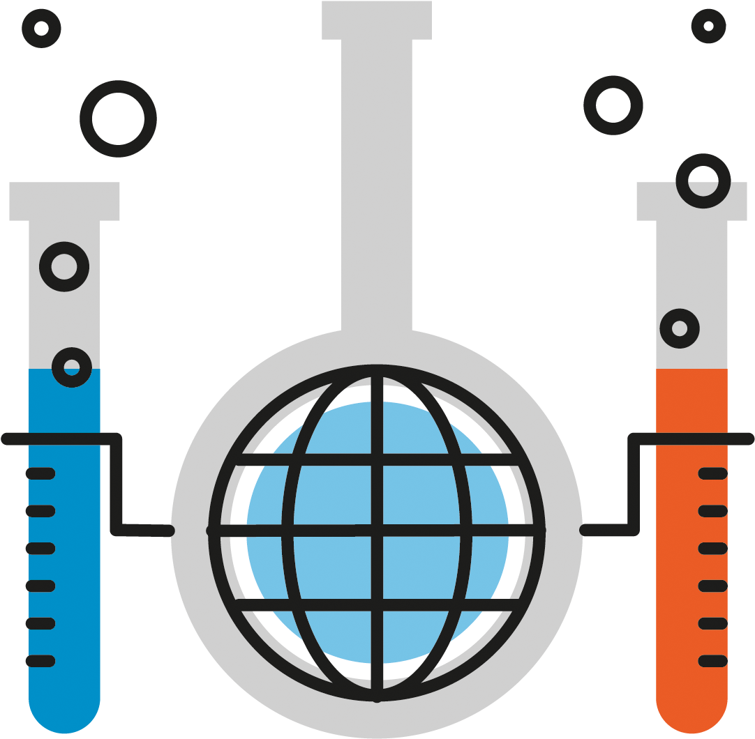 Life Sciences - Globe Png Simple (1181x1181)