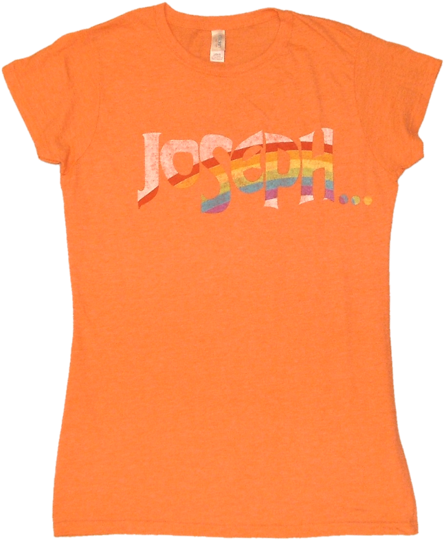 Joseph Ladies Heather Orange Tee - T-shirt (800x800)