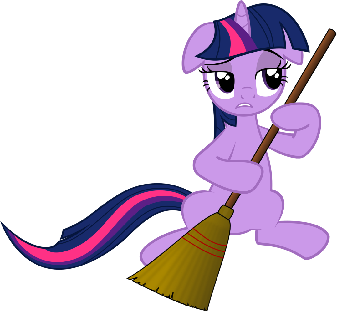 Slb94, Broom, Edit, Hilarious In Hindsight, Safe, Simple - Cartoon (1158x1024)