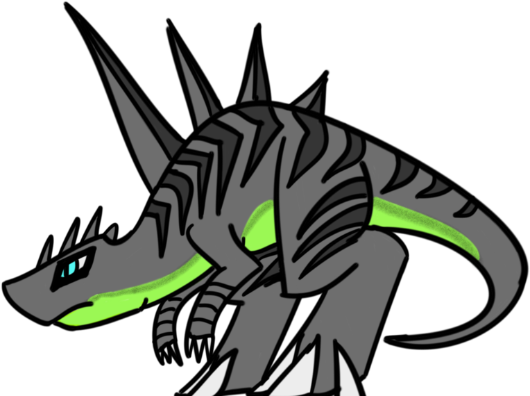 Spinax - Fossil Fighters Spinax Fan Art (900x582)