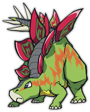 Img Stego 1 - Fossil Fighters T Res (400x388)