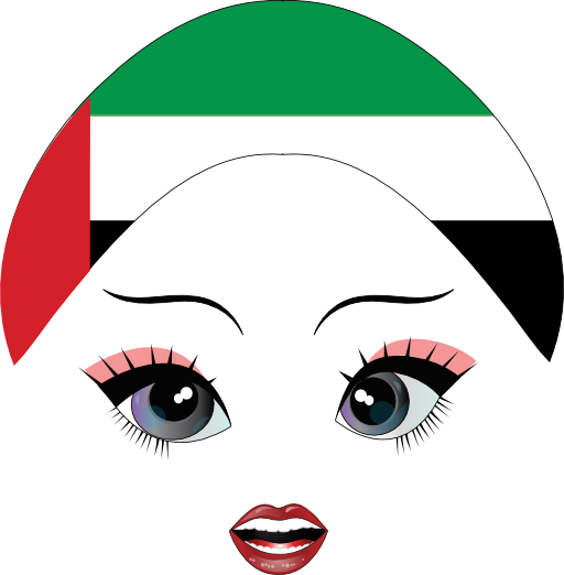 Pretty Uae Girl Smiley Emoticon Clipart - Pretty Uae Girl Smiley Emoticon Clipart (512x522)
