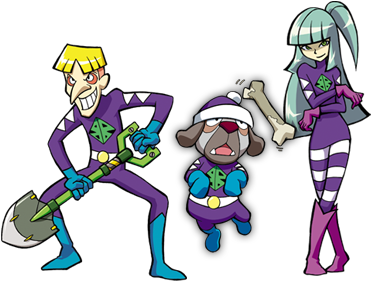 Bandit Trio - Fossil Fighters T Rex (400x344)