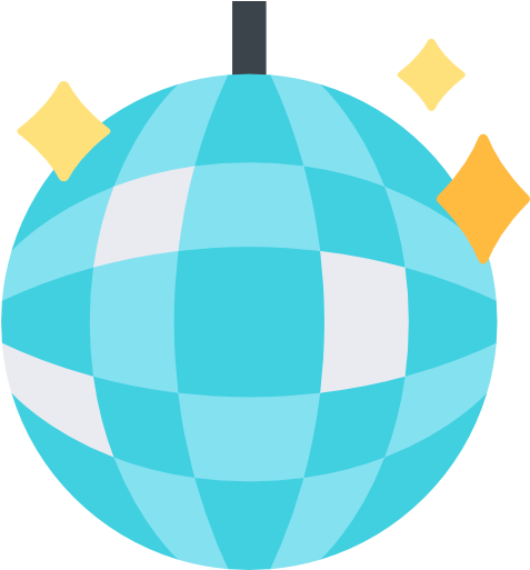 Disco Ball Free Icon - Disco Ball (512x512)
