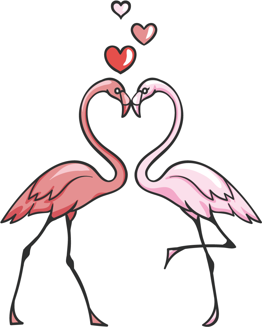 Flamingo Bird Pink Clip Art - Flamenco Vector Png (1200x1200)