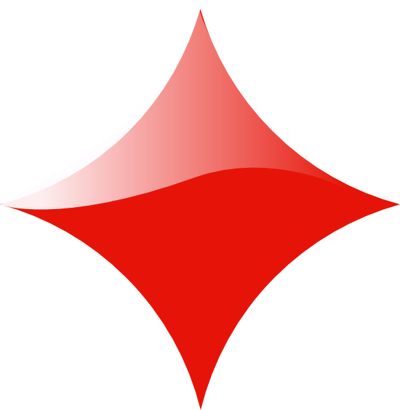 Deck Of Cards Diamond (582x596)