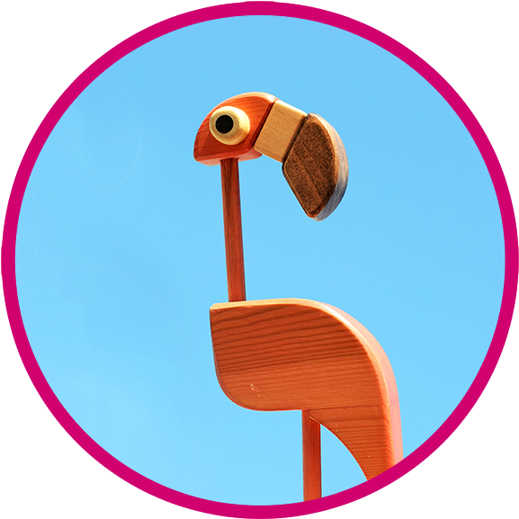 Follow Fanny, Our Pink Flamingo, And Discover The City - Difference It Makes - The Mfa - 12" (622x600)