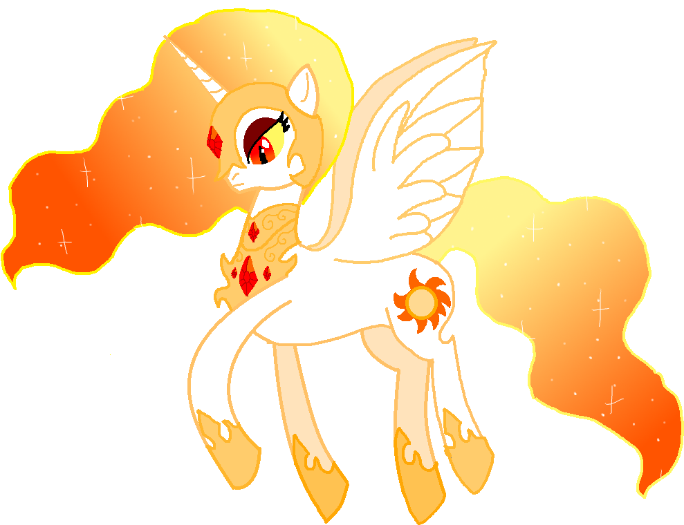 Supernova Sun My Little Pony Friendship Is Magic - My Little Pony With Sun (1156x860)