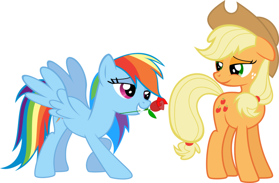 Ce Appledash Date By Thedarkestdaydrea - My Little Pony: Friendship Is Magic (900x591)