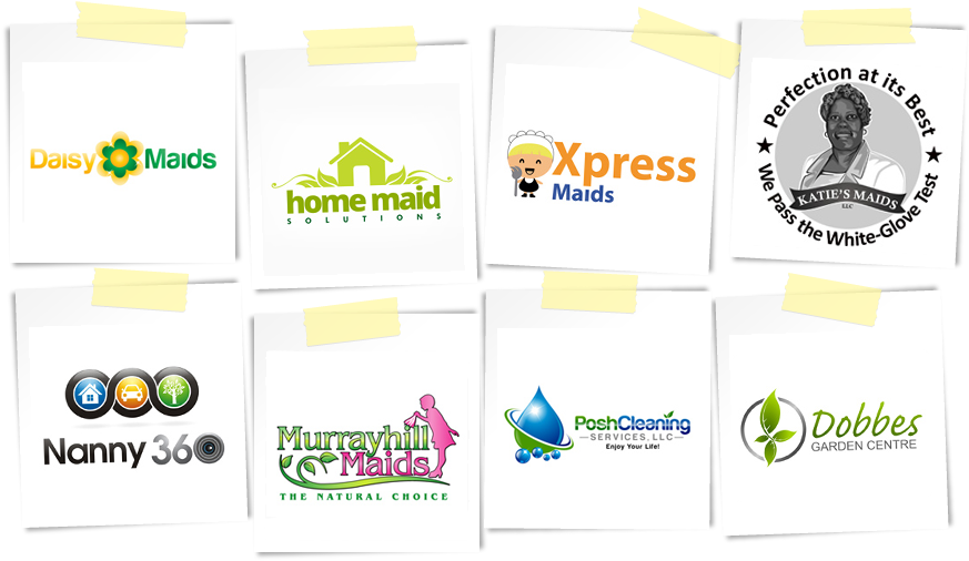 Maid Service Company Logos - Architecture (886x578)
