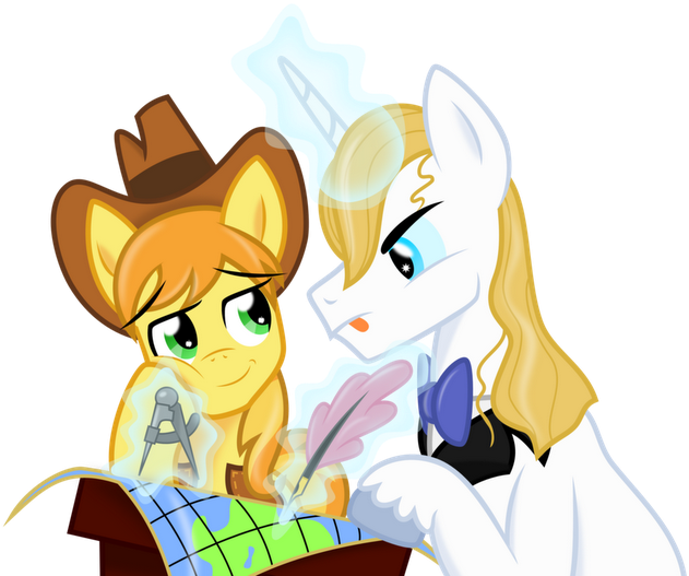 My Little Pony Braeburn - Rarity (640x536)