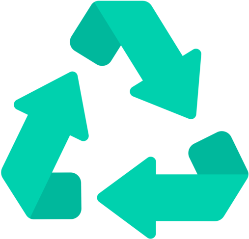 Mozilla - Simbolo De Reciclaje Png (512x512)