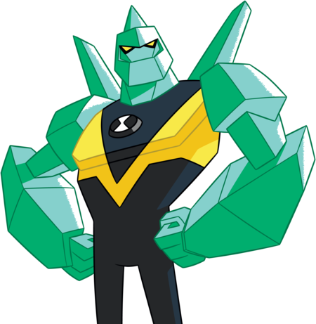 Diamondhead - Diamond Head In Ben 10 Toy (450x461)