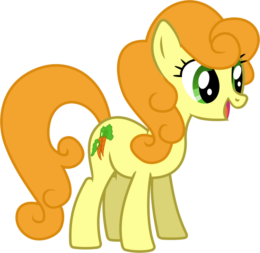 My Little Pony Friendship Is Magic Carrot Top - Golden Harvest Carrot Top (905x882)