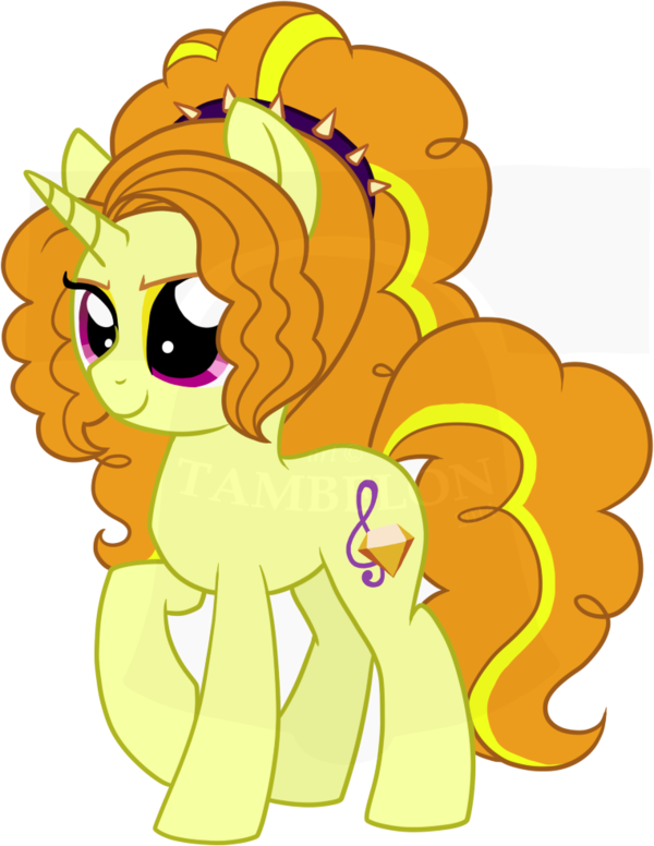 Adagio Dazzle By Tambelon-d81tjlv - My Little Pony Adagio Dazzle Pony (600x776)